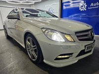 USED 2012 62 MERCEDES-BENZ E-CLASS 2.1 E220 CDI BlueEfficiency Sport Coupe 2dr Diesel G-Tronic+ Euro 5 (s/s) (170 ps) Heated Leather, Immaculate