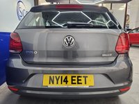 USED 2014 14 VOLKSWAGEN POLO 1.0 BlueMotion Tech SE Hatchback 3dr Petrol Manual Euro 6 (s/s) (60 ps) 