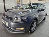USED 2014 14 VOLKSWAGEN POLO 1.0 BlueMotion Tech SE Hatchback 3dr Petrol Manual Euro 6 (s/s) (60 ps) 