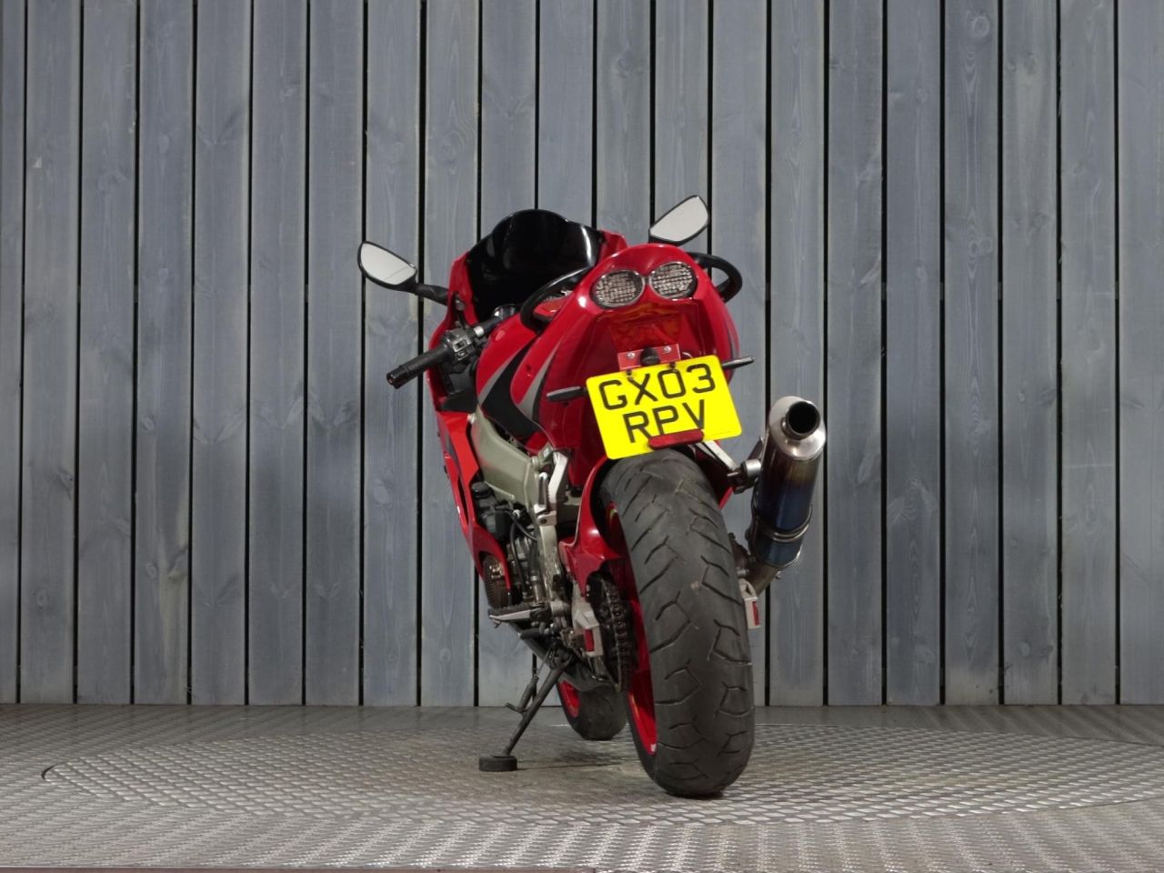 まち 2003 KAWASAKI NINJA ZX-6R RED with 19651 miles - Used
