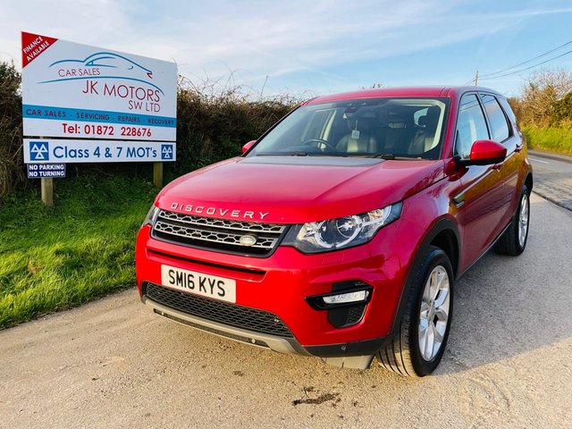 2016 16 Land Rover Discovery Sport 2.0 TD4 SE Tech SUV 5dr Diesel Manual 4WD Euro 6 (s/s) (180 ps)