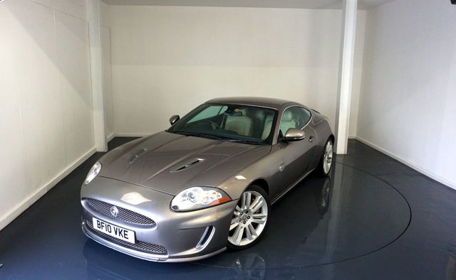 2010 10 Jaguar Xkr 5.0 V8 Coupe 2dr Petrol Auto Euro 5 (510 ps)-Finished in Vapour Grey Metallic with Heated & Cooled Ivory Leather Upholstery-Auto Headlights-20