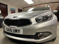USED 2015 15 KIA CEED 1.6 CRDi EcoDynamics 3 Sportswagon 5dr Diesel Manual Euro 5 (s/s) (126 bhp) LOW RATE FINANCE AVAILABLE +  FREE12 MONTH RAC MEMBERSHIP + RAC PLATINUM WARRANTY INCLUDED