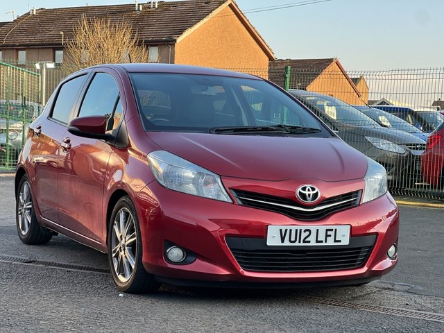 2012 G TOYOTA YARIS 1.33 Dual VVT-i SR Hatchback 5dr Petrol Manual Euro 5 (101 ps) 