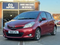 USED 2012 G TOYOTA YARIS 1.33 Dual VVT-i SR Hatchback 5dr Petrol Manual Euro 5 (101 ps) 