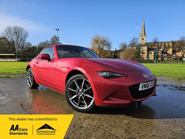 2017 66 Mazda MX-5 RF 2.0 SKYACTIV-G Sport Nav Convertible 2dr Petrol Manual Euro 6 (160 ps)