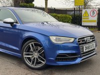 USED 2015 65 AUDI S3 2.0 TFSI Saloon 4dr Petrol S Tronic quattro Euro 6 (s/s) (Nav) (300 ps) 