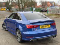 USED 2015 65 AUDI S3 2.0 TFSI Saloon 4dr Petrol S Tronic quattro Euro 6 (s/s) (Nav) (300 ps) 
