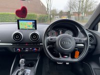 USED 2015 65 AUDI S3 2.0 TFSI Saloon 4dr Petrol S Tronic quattro Euro 6 (s/s) (Nav) (300 ps) 