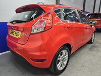 USED 2015 65 FORD FIESTA 1.25 Zetec Hatchback 5dr Petrol Manual Euro 6 (82 ps) Bluetooth, Air Conditioning, 1 Previous Owner