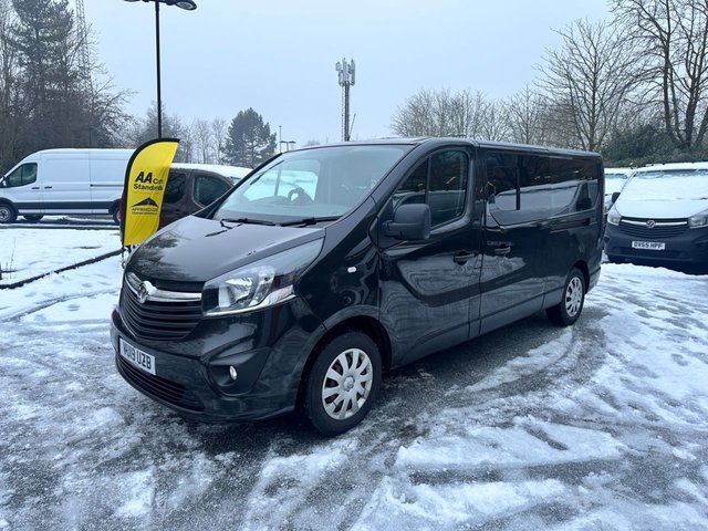 2019 19 Vauxhall Vivaro 1.6 CDTI 2900 SPORTIVE CREW VAN DOUBLE CAB 5DR DIESEL MANUAL L2 H1 EURO 6 (6 SEAT) (120 PS)