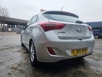 USED 2015 65 HYUNDAI I30 1.6 CRDi Blue Drive SE Hatchback 5dr Diesel Manual Euro 6 (s/s) (110 ps) &pound;0 road Tax