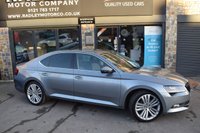 USED 2017 17 SKODA SUPERB 2.0 TDI SE L Executive Hatchback 5dr Diesel DSG Euro 6 (s/s) (190 ps) FULL SKODA  SERVICE HISTORY