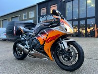 USED 2015 65 HONDA CBR1000RR FIREBLADE LIMITED EDITION URBAN TIGER WITH AKRAPOVIC EXHAUST - BUY ONLINE 24 HRS A DAY - FINANCE AVAILABLE - ALL TYPES OF CREDIT ACCEPTED ONLY 6,710 MILES FROM NEW
