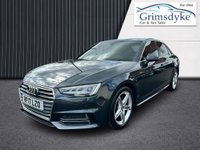 USED 2017 17 AUDI A4 2.0 TDI S line Saloon 4dr Diesel S Tronic Euro 6 (s/s) (150 ps) *** RAC BUYSURE INSPECTED ***