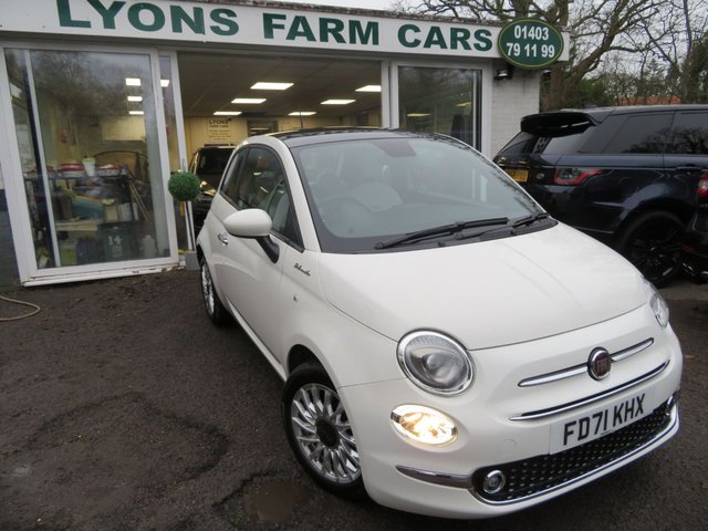 2022 71 Fiat 500 1.0 MHEV Dolcevita Hatchback 3dr Petrol Manual Euro 6 (s/s) (70 bhp)
