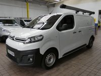 USED 2021 71 CITROEN E-DISPATCH e 1000 75kWh Enterprise M Panel Van 6dr Electric Auto MWB (136 ps) 3 SEATS ANDROID APPLE CARPLAY CRUISE CONTROL PARKING SENSORS ROOF RACK PIPE CARRIER GENUINE LOW MILES 1 OWNER WARRANTY