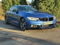 USED 2017 17 BMW 4 SERIES 2.0 420d M Sport Coupe 2dr Diesel Auto Euro 6 (s/s) (190 ps) HARMON KARDON- HEATED SEATS-BMW SH