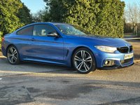 USED 2017 17 BMW 4 SERIES 2.0 420d M Sport Coupe 2dr Diesel Auto Euro 6 (s/s) (190 ps) HARMON KARDON- HEATED SEATS-BMW SH