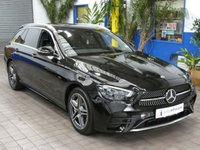 USED 2020 70 MERCEDES-BENZ E-CLASS 2.0 E300de 13.5kWh AMG Line Estate 5dr Diesel Plug-in Hybrid G-Tronic+ Euro 6 (s/s) (306 ps) SAT NAV HEATED LEATHER SEATS REAR VIEW CAMERA CRUISE CONTROL PARKING SENSORS 1 OWNER SERVICE HISTORY WARRANTY
