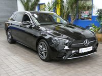 USED 2020 70 MERCEDES-BENZ E-CLASS 2.0 E300de 13.5kWh AMG Line Estate 5dr Diesel Plug-in Hybrid G-Tronic+ Euro 6 (s/s) (306 ps) SAT NAV HEATED LEATHER SEATS REAR VIEW CAMERA CRUISE CONTROL PARKING SENSORS 1 OWNER SERVICE HISTORY WARRANTY
