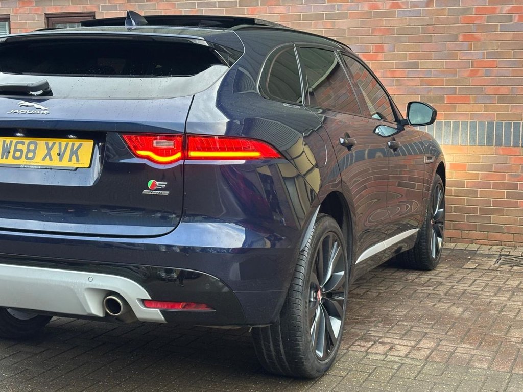 USED 2019 68 JAGUAR F-PACE 3.0 D300 V6 S SUV 5dr Diesel Auto AWD Euro 6 (s/s) (300 ps) PAN ROOF|MERIDIAN|2YR WARRANTY