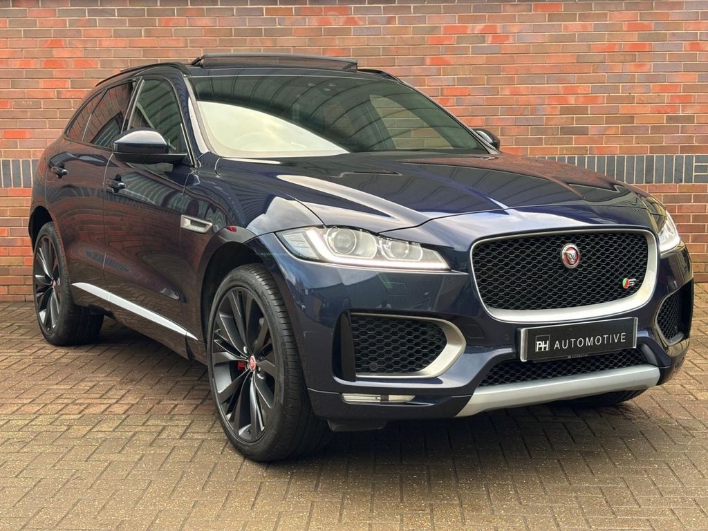 USED 2019 68 JAGUAR F-PACE 3.0 D300 V6 S SUV 5dr Diesel Auto AWD Euro 6 (s/s) (300 ps) PAN ROOF|MERIDIAN|2YR WARRANTY
