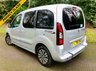 USED 2015 65 PEUGEOT PARTNER TEPEE 1.6 HDi Tepee S MPV 5dr Diesel ETG AUTOMATIC EURO 6  (135 g/km, 92 bhp) ULEZ // ONLY 17,500 MILES// RARE 5 SEAT AUTOMATIC PARTNER WITH FULL WHEEL CHAIR ACCESS RAMP// ELECTRIC WINCH//FINISHED IN SILVER METALLIC AND VERY LOW MILEAGE.IN EXCEPTIONAL CONDITION WITH A GREAT SPECIFICATION INCLUDING REAR PARKING SENSORS//PRIVACY GLASS AND CRUISE CONTROL//FULL SERVICE HISTORY AND 3 MONTHS WARRANTY\\\\\ULEZ COMPLIANT\\\\ONLY 35 POUND ROAD TAX\\\GREAT BIKE CARRIER(see pictures)\\\ ETG AUTOMATIC EURO 6  (135 g/km, 92 bhp) ULEZ // ONLY 17,500 MILES// RARE 5 SEAT AUTOMATIC PARTNER WITH FULL WHEEL CHAIR ACCESS RAMP// ELECTRIC WINCH//FINISHED IN SILVER METALLIC AND VERY LOW MILEAGE.IN EXCEPTIONAL CONDITION WITH A GREAT SPECIFICATION INCLUDING REAR PARKING SENSORS//PRIVACY GLASS AND CRUISE CONTROL//FULL SERVICE HISTORY AND 3 MONTHS WARRANTY\\\\\ULEZ COMPLIANT\\\\\