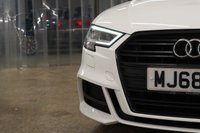 USED 2019 68 AUDI A3 1.0 TFSI 30 Black Edition Sportback 5dr Petrol Manual Euro 6 (s/s) (116 ps) ONLY 29,000 MILES WITH SAT NAV & S LINE FEATURES