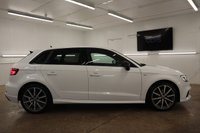 USED 2019 68 AUDI A3 1.0 TFSI 30 Black Edition Sportback 5dr Petrol Manual Euro 6 (s/s) (116 ps) ONLY 29,000 MILES WITH SAT NAV & S LINE FEATURES