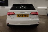 USED 2019 68 AUDI A3 1.0 TFSI 30 Black Edition Sportback 5dr Petrol Manual Euro 6 (s/s) (116 ps) ONLY 29,000 MILES WITH SAT NAV & S LINE FEATURES