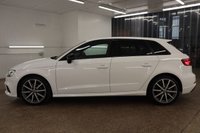 USED 2019 68 AUDI A3 1.0 TFSI 30 Black Edition Sportback 5dr Petrol Manual Euro 6 (s/s) (116 ps) ONLY 29,000 MILES WITH SAT NAV & S LINE FEATURES