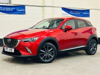 USED 2017 17 MAZDA CX-3 1.5 SKYACTIV-D Sport Nav SUV 5 Door Diesel Manual Euro 6 (s/s) (105 ps) EURO 6 NAV CAMERA HTD STS &pound;20 TAX
