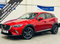 USED 2017 17 MAZDA CX-3 1.5 SKYACTIV-D Sport Nav SUV 5 Door Diesel Manual Euro 6 (s/s) (105 ps) EURO 6 NAV CAMERA HTD STS &pound;20 TAX