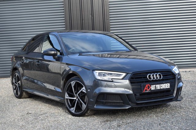 2019 19 Audi A3 1.6 TDI 30 Black Edition Saloon 4dr Diesel S Tronic Euro 6 (s/s) (116 ps)