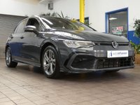 USED 2020 70 VOLKSWAGEN GOLF 1.5 eTSI MHEV R-Line Hatchback 5dr Petrol Hybrid DSG Euro 6 (s/s) (150 ps) SAT NAV PART LEATHER INTERIOR CRUISE CONTROL PARKING SENSORS 1 OWNER SERVICE HISTORY WARRANTY