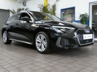 USED 2021 21 AUDI A3 1.4 TFSIe 40 S line Sportback 5dr Petrol Plug-in Hybrid S Tronic Euro 6 (s/s) 13kWh (204 ps) SAT NAV ANDROID APPLE CARPLAY LEATHER INTERIOR CRUISE CONTROL PARKING SENSORS 1 OWNER SERVICE HISTORY WARRANTY