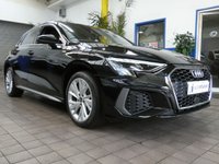 USED 2021 21 AUDI A3 1.4 TFSIe 40 S line Sportback 5dr Petrol Plug-in Hybrid S Tronic Euro 6 (s/s) 13kWh (204 ps) SAT NAV ANDROID APPLE CARPLAY LEATHER INTERIOR CRUISE CONTROL PARKING SENSORS 1 OWNER SERVICE HISTORY WARRANTY
