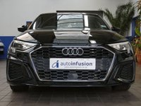 USED 2021 21 AUDI A3 1.4 TFSIe 40 S line Sportback 5dr Petrol Plug-in Hybrid S Tronic Euro 6 (s/s) 13kWh (204 ps) SAT NAV ANDROID APPLE CARPLAY LEATHER INTERIOR CRUISE CONTROL PARKING SENSORS 1 OWNER SERVICE HISTORY WARRANTY