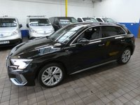 USED 2021 21 AUDI A3 1.4 TFSIe 40 S line Sportback 5dr Petrol Plug-in Hybrid S Tronic Euro 6 (s/s) 13kWh (204 ps) SAT NAV ANDROID APPLE CARPLAY LEATHER INTERIOR CRUISE CONTROL PARKING SENSORS 1 OWNER SERVICE HISTORY WARRANTY