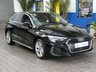 USED 2021 21 AUDI A3 1.4 TFSIe 40 S line Sportback 5dr Petrol Plug-in Hybrid S Tronic Euro 6 (s/s) 13kWh (204 ps) SAT NAV ANDROID APPLE CARPLAY LEATHER INTERIOR CRUISE CONTROL PARKING SENSORS 1 OWNER SERVICE HISTORY WARRANTY