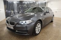 USED 2015 65 BMW 5 SERIES 2.0 528i SE Saloon 4dr Petrol Auto Euro 6 (s/s) (245 ps) HEATED SEAS, SAT NAV, BMW SERVICE HISTORY