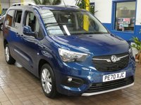 USED 2020 70 VAUXHALL COMBO LIFE 1.5 Turbo D Elite XL MPV 5dr Diesel Auto Euro 6 (s/s) (130 ps) 7 SEATS SAT NAV ANDROID APPLE CARPLAY CRUISE CONTROL PARKING SENSORS 1 OWNER SERVICE HISTORY WARRANTY