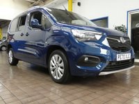 USED 2020 70 VAUXHALL COMBO LIFE 1.5 Turbo D Elite XL MPV 5dr Diesel Auto Euro 6 (s/s) (130 ps) 7 SEATS SAT NAV ANDROID APPLE CARPLAY CRUISE CONTROL PARKING SENSORS 1 OWNER SERVICE HISTORY WARRANTY