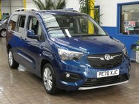 USED 2020 70 VAUXHALL COMBO LIFE 1.5 Turbo D Elite XL MPV 5dr Diesel Auto Euro 6 (s/s) (130 ps) 7 SEATS SAT NAV ANDROID APPLE CARPLAY CRUISE CONTROL PARKING SENSORS 1 OWNER SERVICE HISTORY WARRANTY