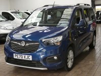 USED 2020 70 VAUXHALL COMBO LIFE 1.5 Turbo D Elite XL MPV 5dr Diesel Auto Euro 6 (s/s) (130 ps) 7 SEATS SAT NAV ANDROID APPLE CARPLAY CRUISE CONTROL PARKING SENSORS 1 OWNER SERVICE HISTORY WARRANTY