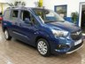 USED 2020 70 VAUXHALL COMBO LIFE 1.5 Turbo D Elite XL MPV 5dr Diesel Auto Euro 6 (s/s) (130 ps) 7 SEATS SAT NAV ANDROID APPLE CARPLAY CRUISE CONTROL PARKING SENSORS 1 OWNER SERVICE HISTORY WARRANTY