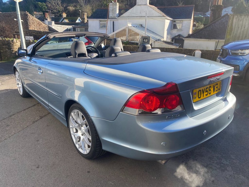 USED 2006 56 VOLVO C70 2.4 D5 SE Lux Convertible 2dr Diesel Geartronic (193 g/km, 178 bhp) WINTER PACK