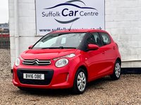 USED 2016 16 CITROEN C1 1.2 PureTech Feel Hatchback 5dr Petrol Manual Euro 6 (82 ps) www.suffolkcarcentre.co.uk - Located at Lowestoft