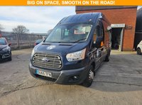 USED 2015 65 FORD TRANSIT 2.2 TDCi 460 HDT Trend Minibus 4dr Diesel Manual L4 H3 (17 seats) (196 g/km, 123 bhp) Excellent service history